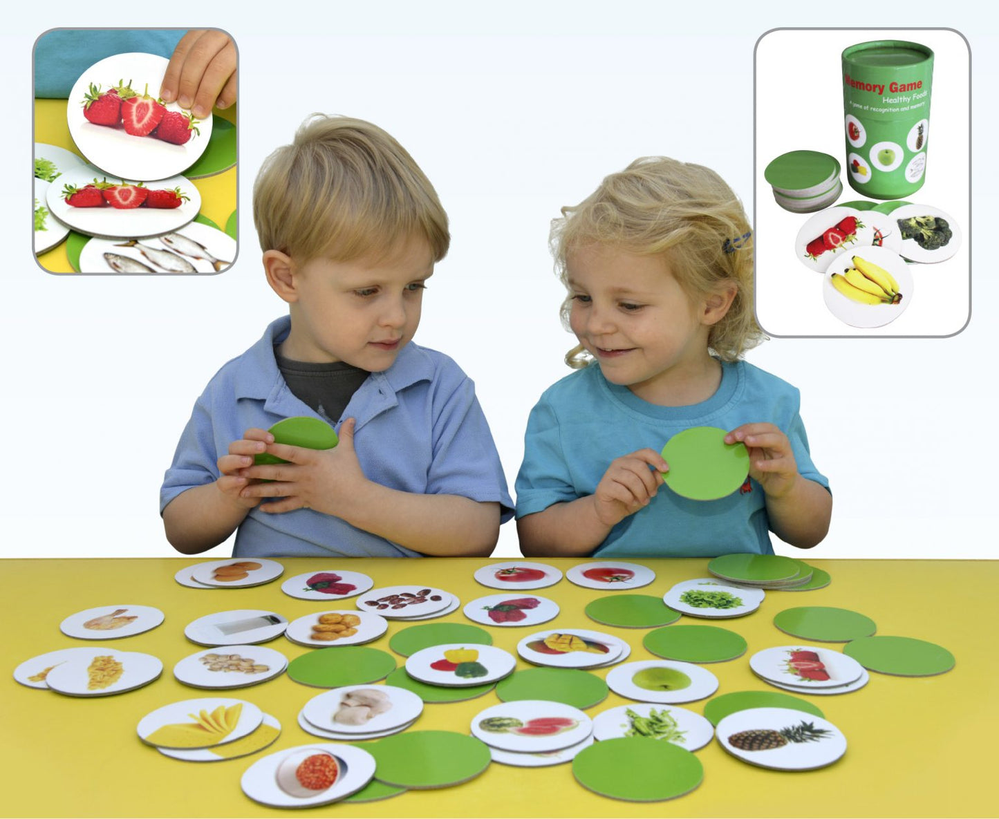 Memory Game Healthy Foods