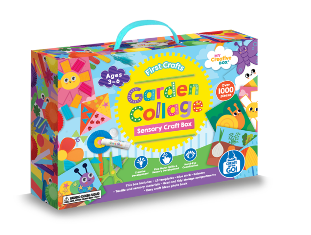 Garden Collage Sensory Craft Box