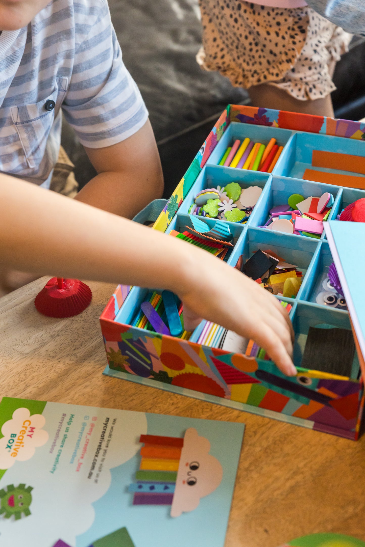 Garden Collage Sensory Craft Box