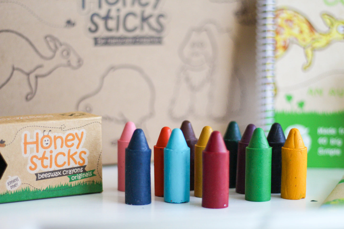 Honey Sticks Beeswax Crayons