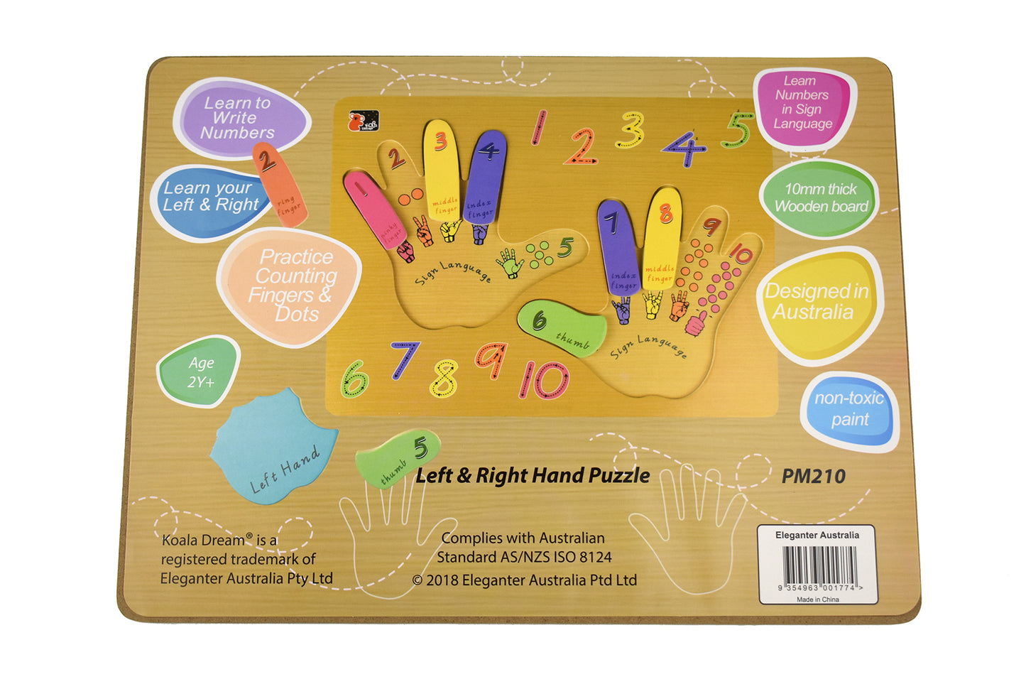 Left and Right Hand Puzzle