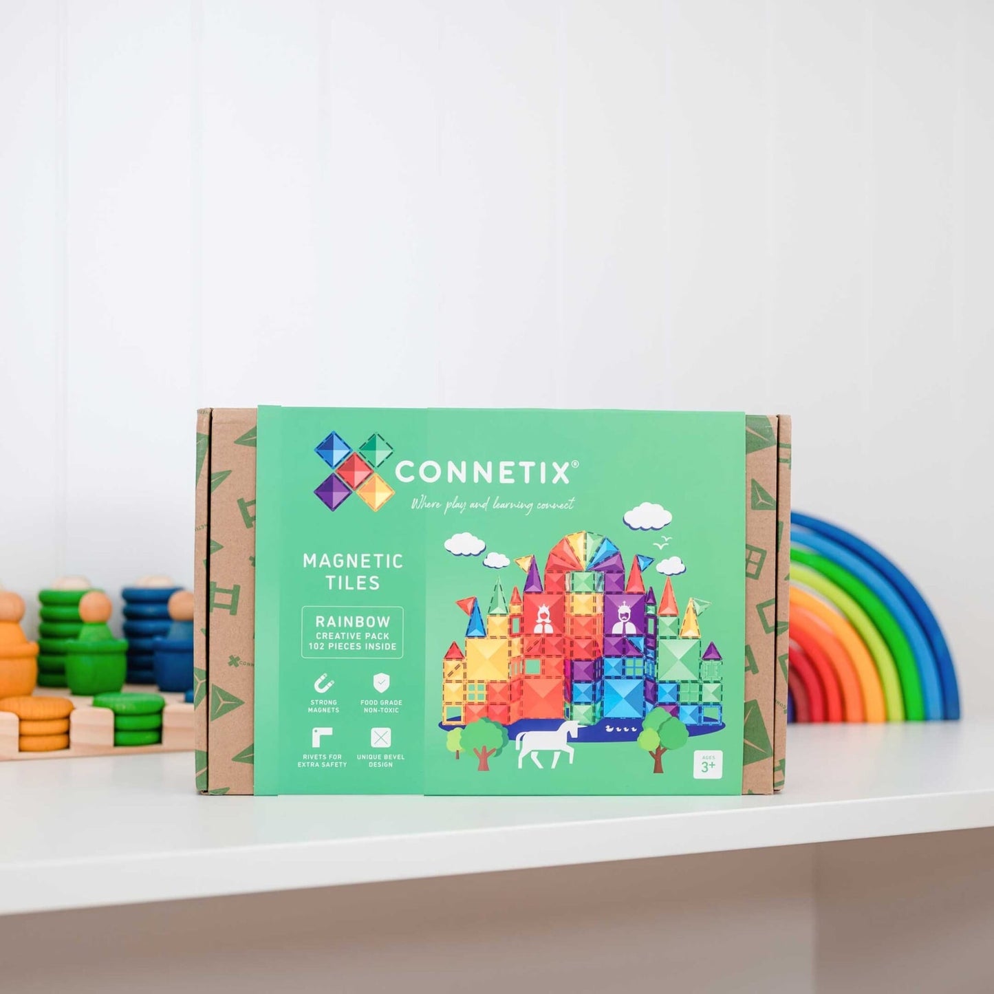Connetix Rainbow 102 pieces