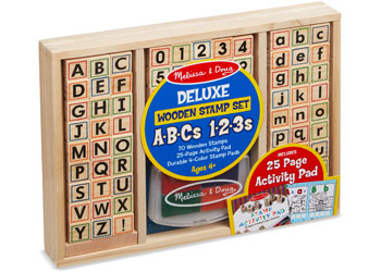 Deluxe Wooden Stamp Set - ABC