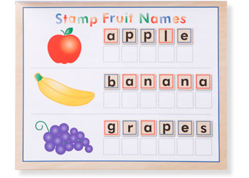 Deluxe Wooden Stamp Set - ABC