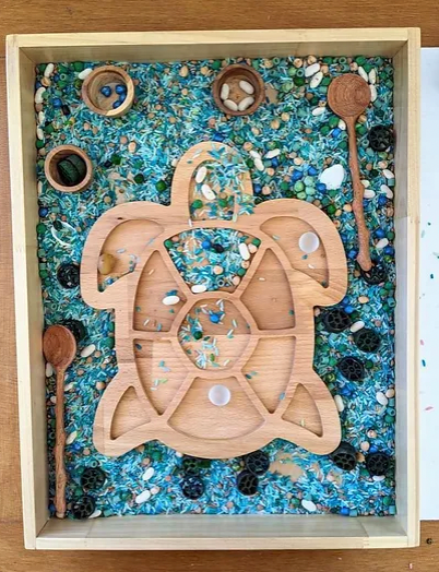 Wooden Sensory Tray