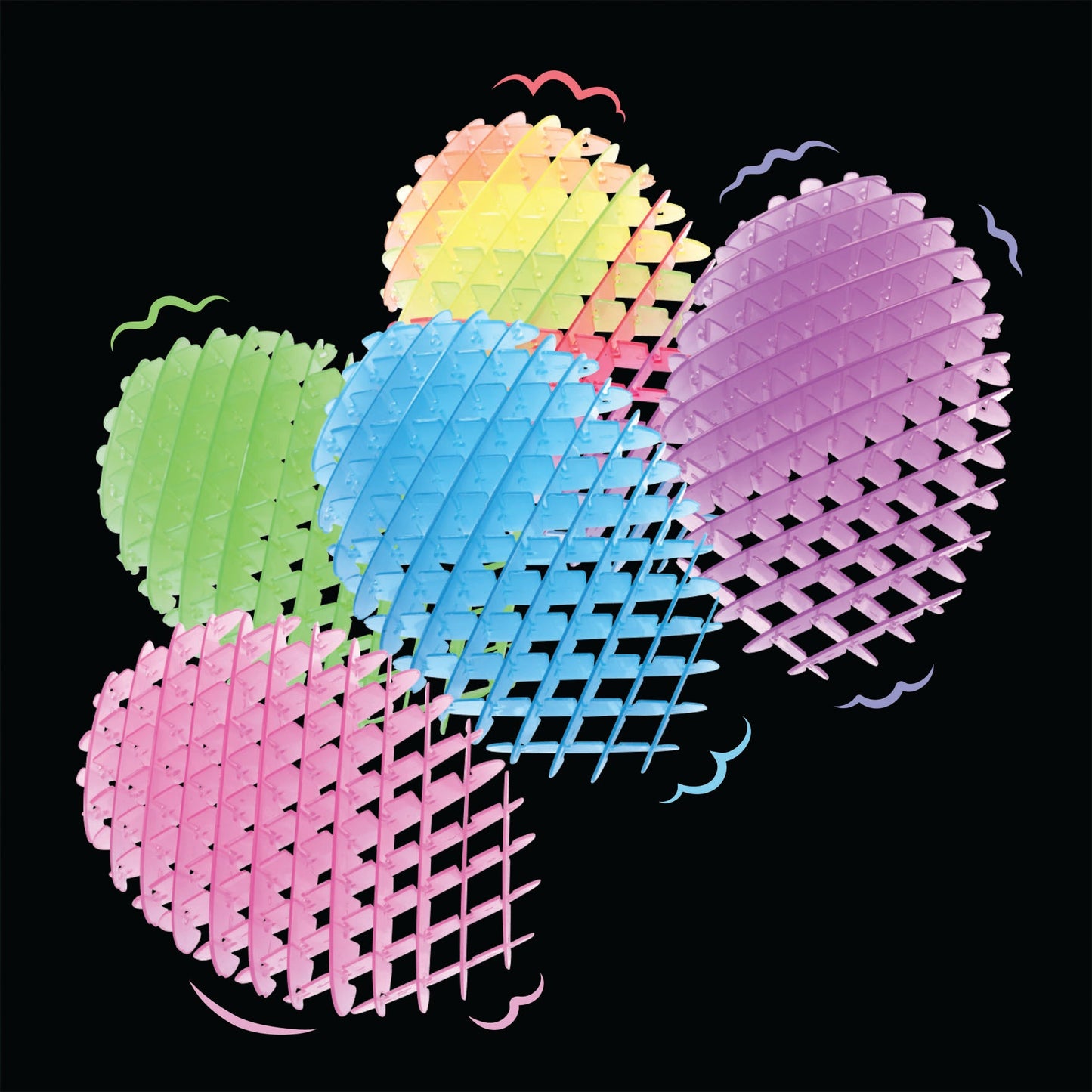 Flexi Worms Glow in the Dark