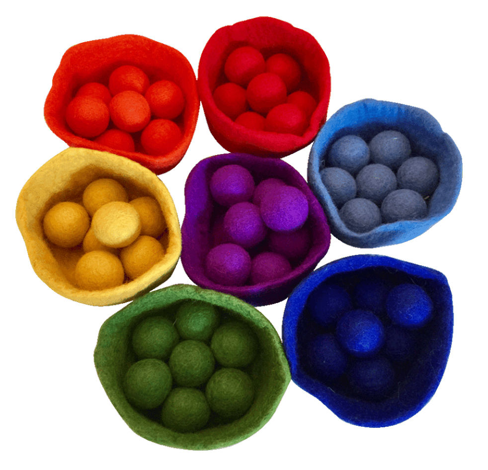 Rainbow Ball Bowl Set 3+