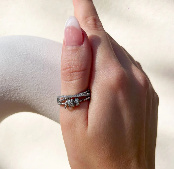 Serenity Sliding Worry Ring