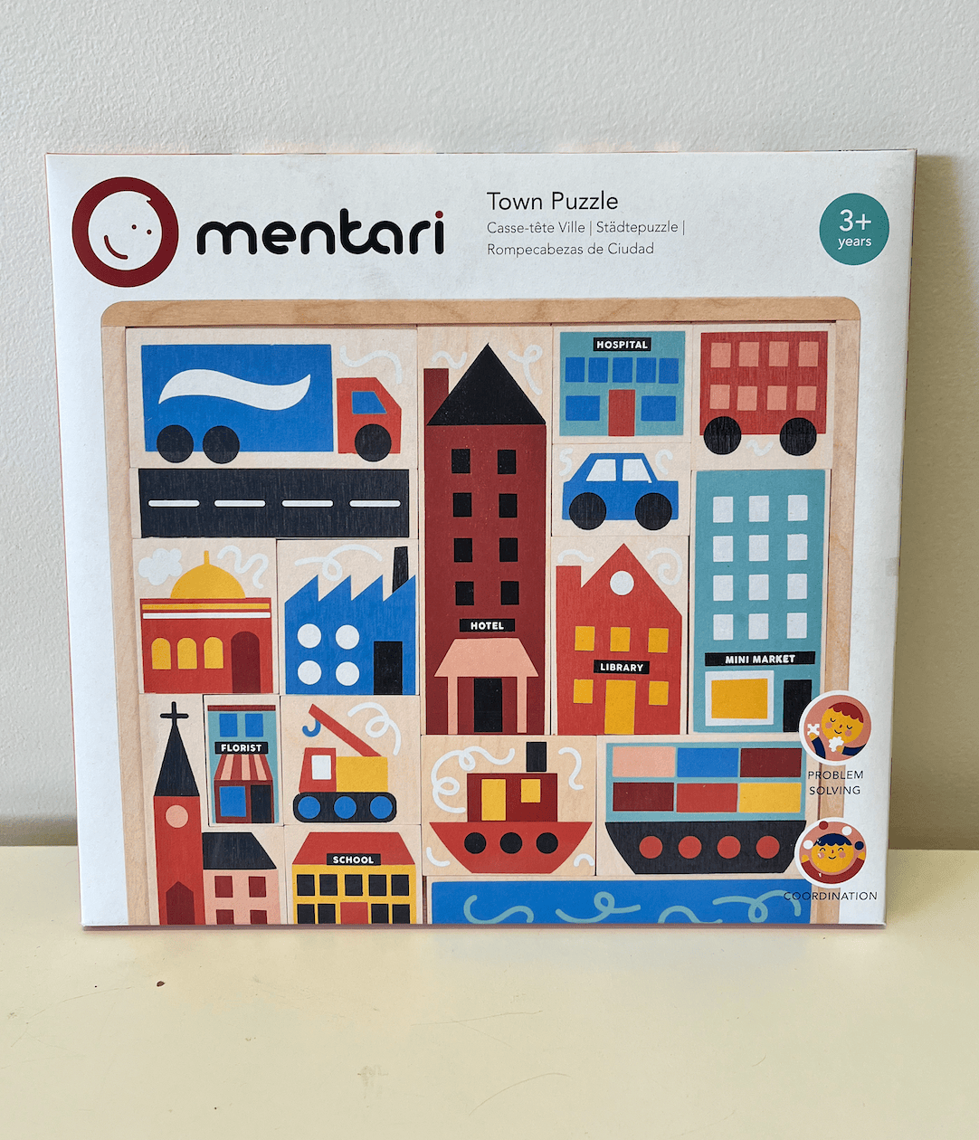 Town Puzzle - Mentari