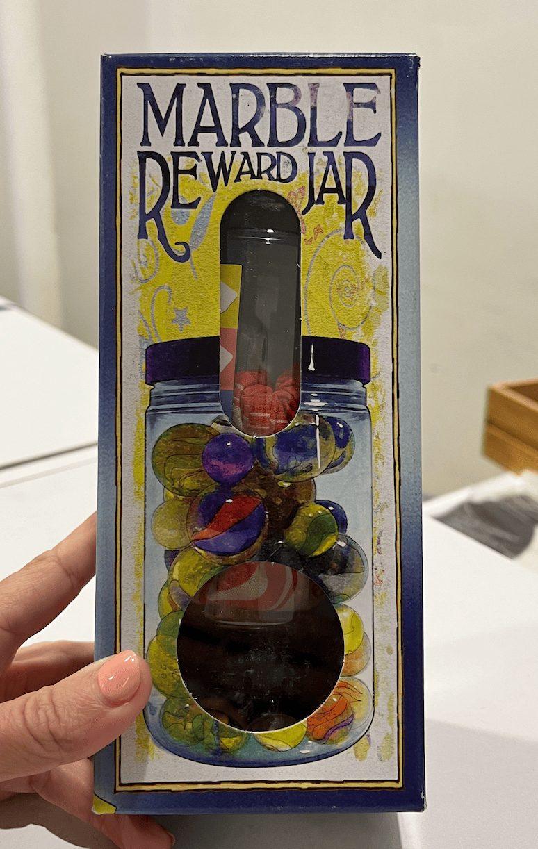 Marble Reward Jar