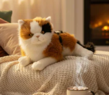 Marmalade Calico Cat Weighted