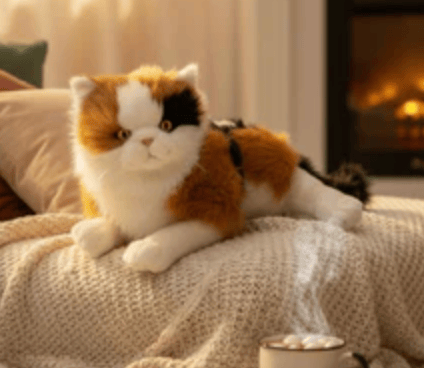 Marmalade Calico Cat Weighted
