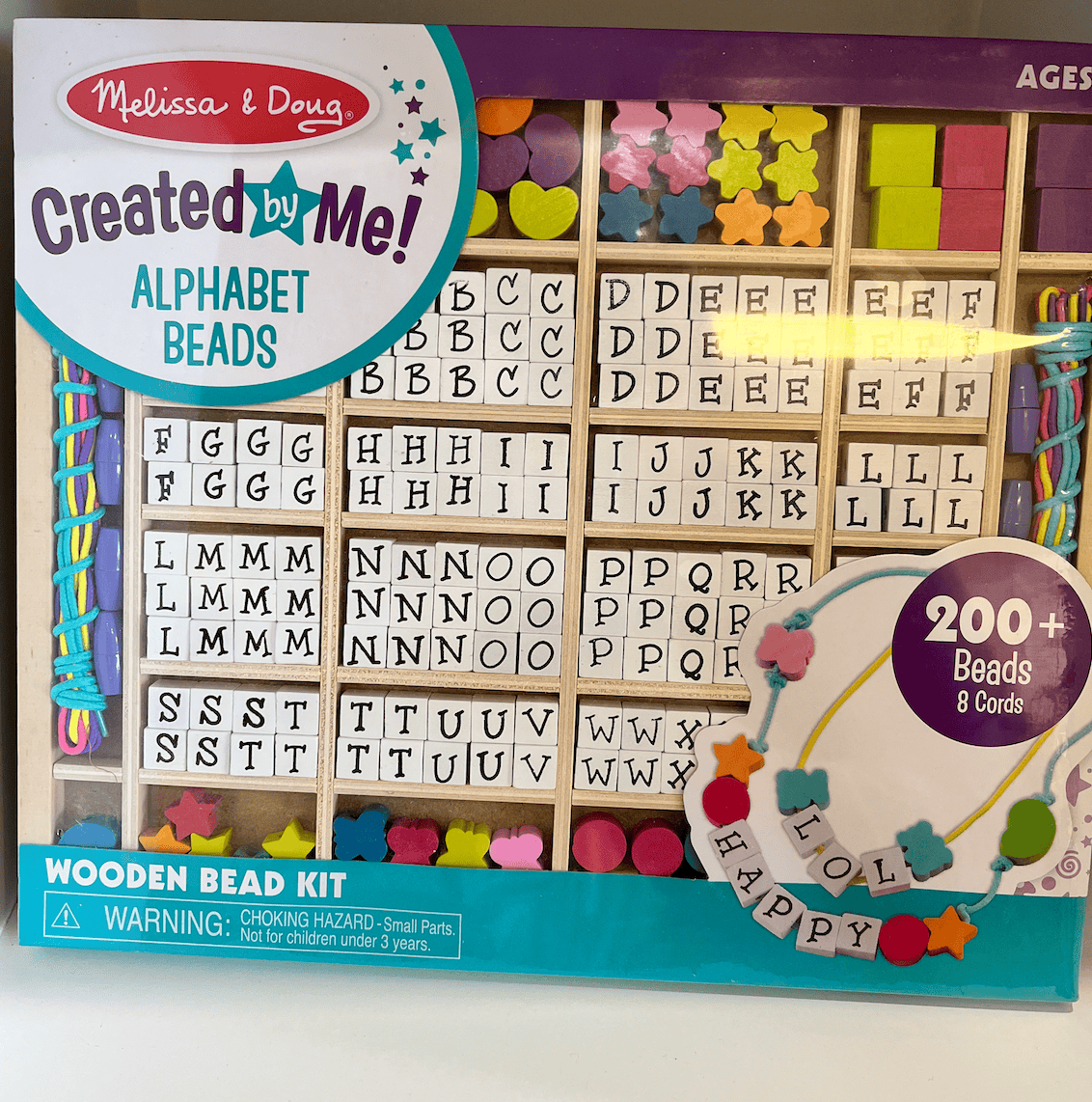 Created by Me - Alphabet Beads