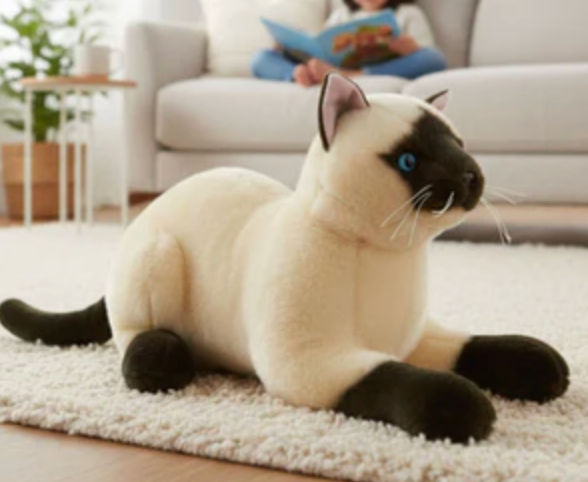 Amelia Siamese Cat Weighted