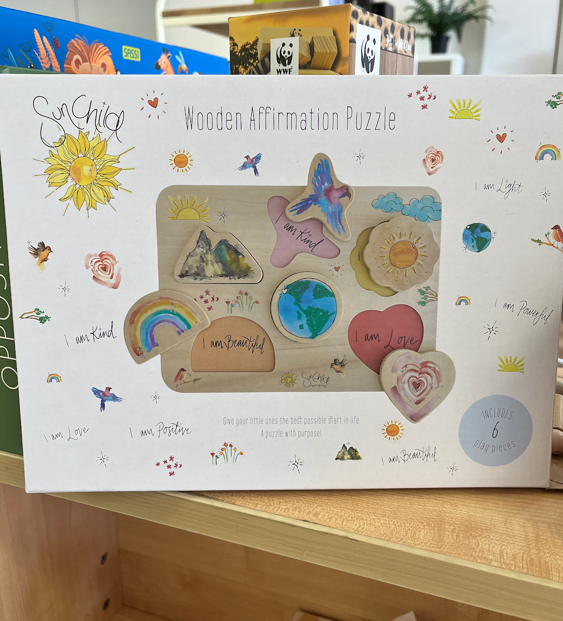 Wooden Affirmation Puzzle