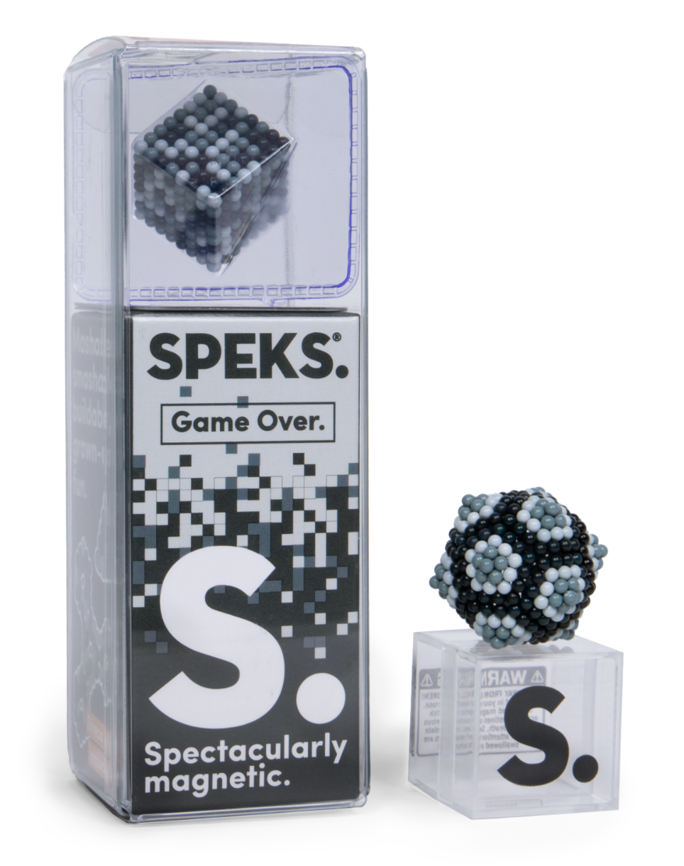 Speks 512 Rare Earth Magnet Game Over