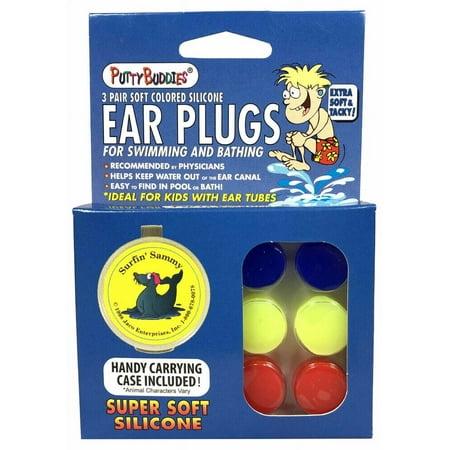 Putty Buddies Waterproof Swimming Ear Plugs
