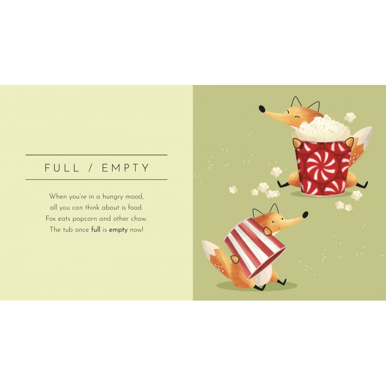 Opposites touch and feel book