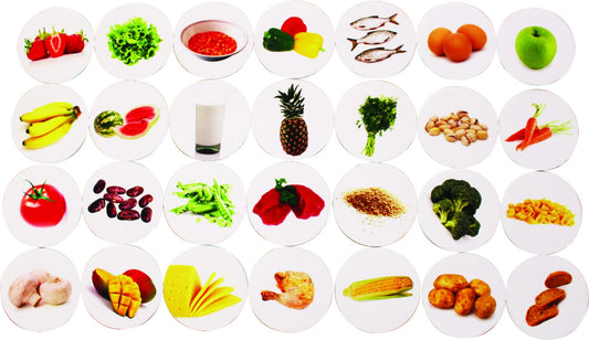 Memory Game Healthy Foods