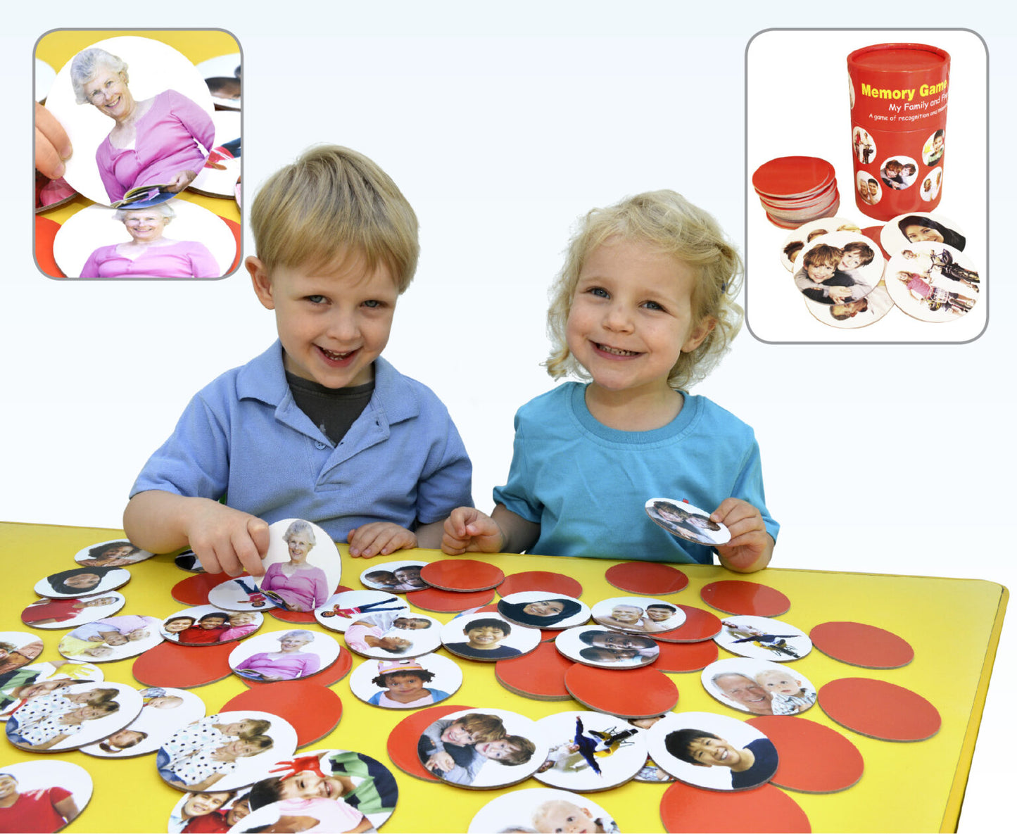 Friends and Family Memory Game