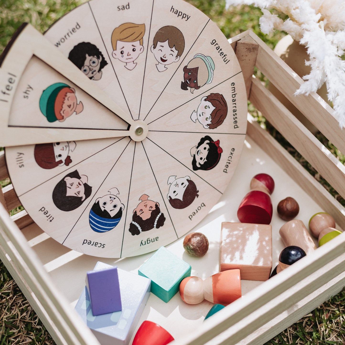MLT - Wooden Wheel of Feelings