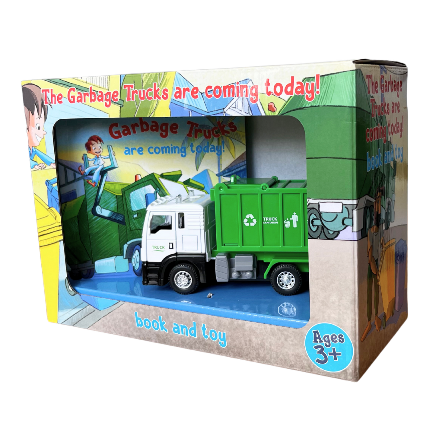 Garbage Trucks Are Coming Gift Set - by New Holland Publishers (Hardcover)
