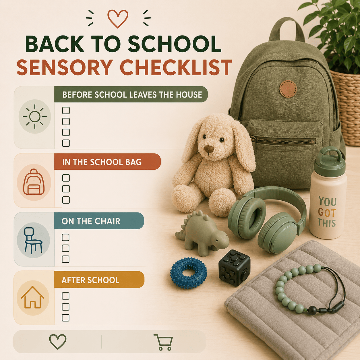 Back to School Sensory Checklist