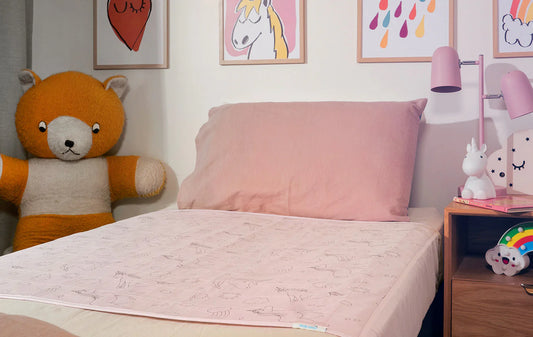Brolly Sheets Dusty Rose Unicorn Single