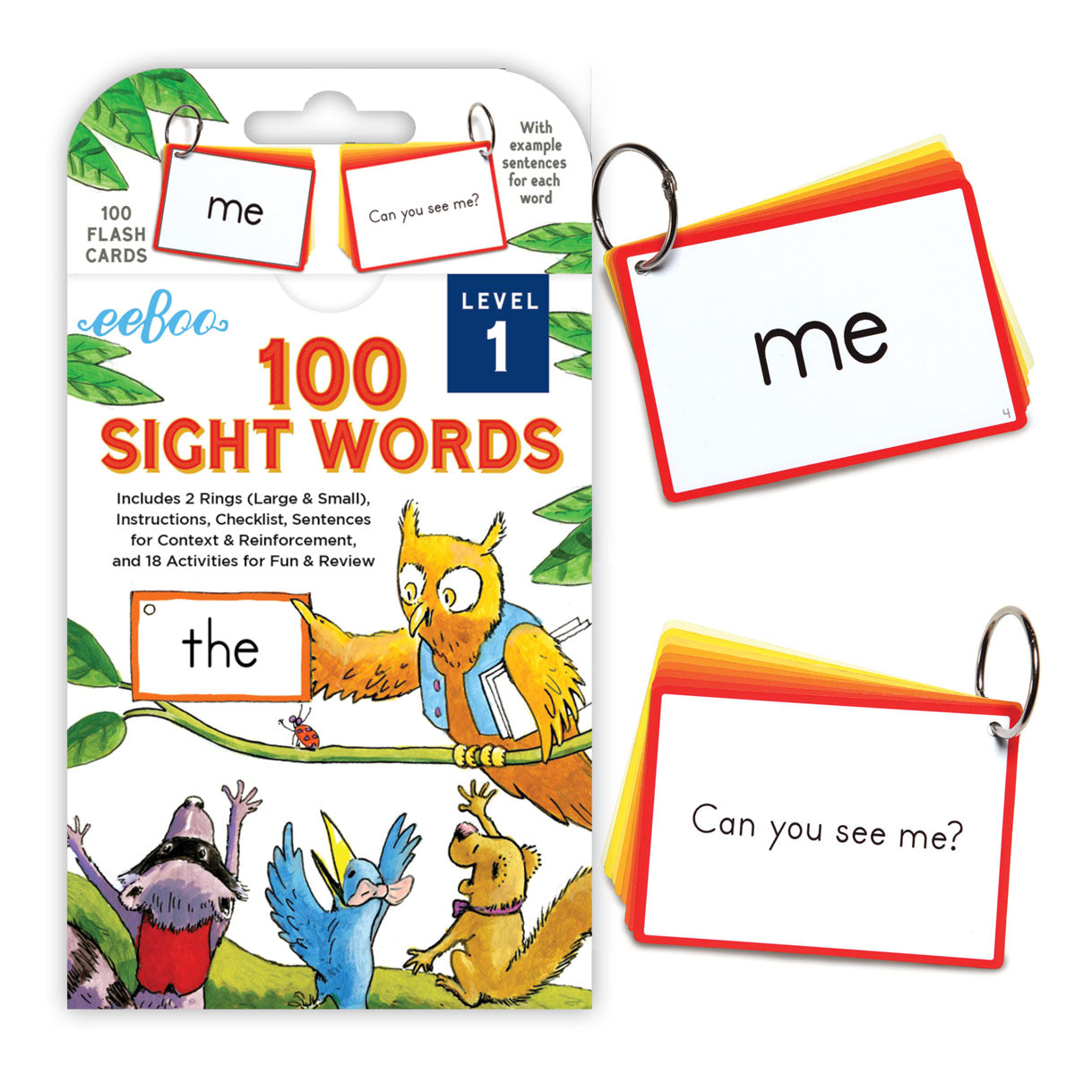 100 Sight Words (Flash-cards)