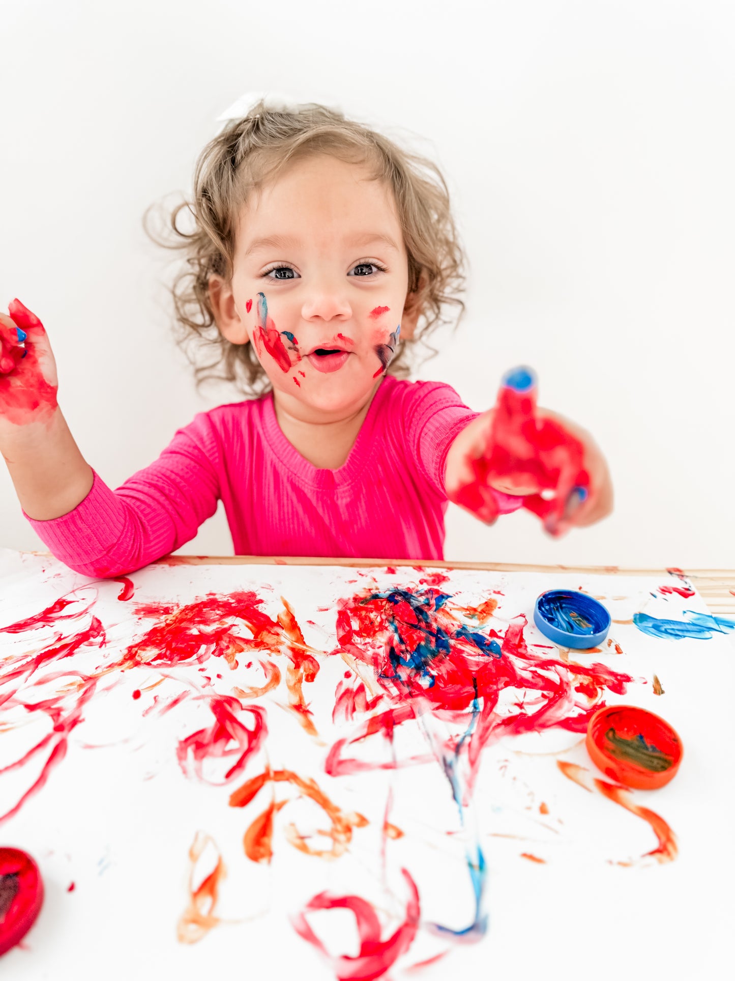 Honey Sticks Finger Paint