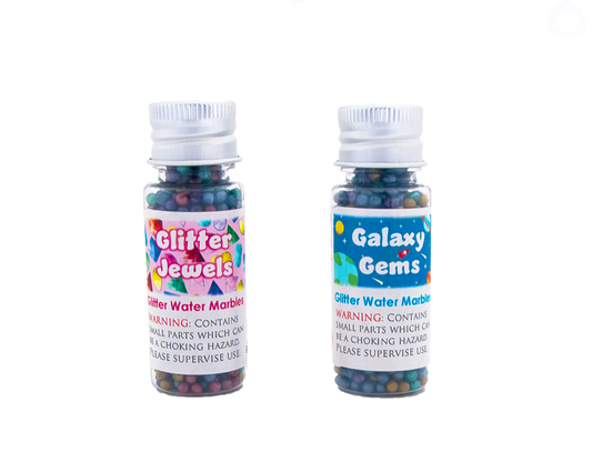 Glitter Water Marbles