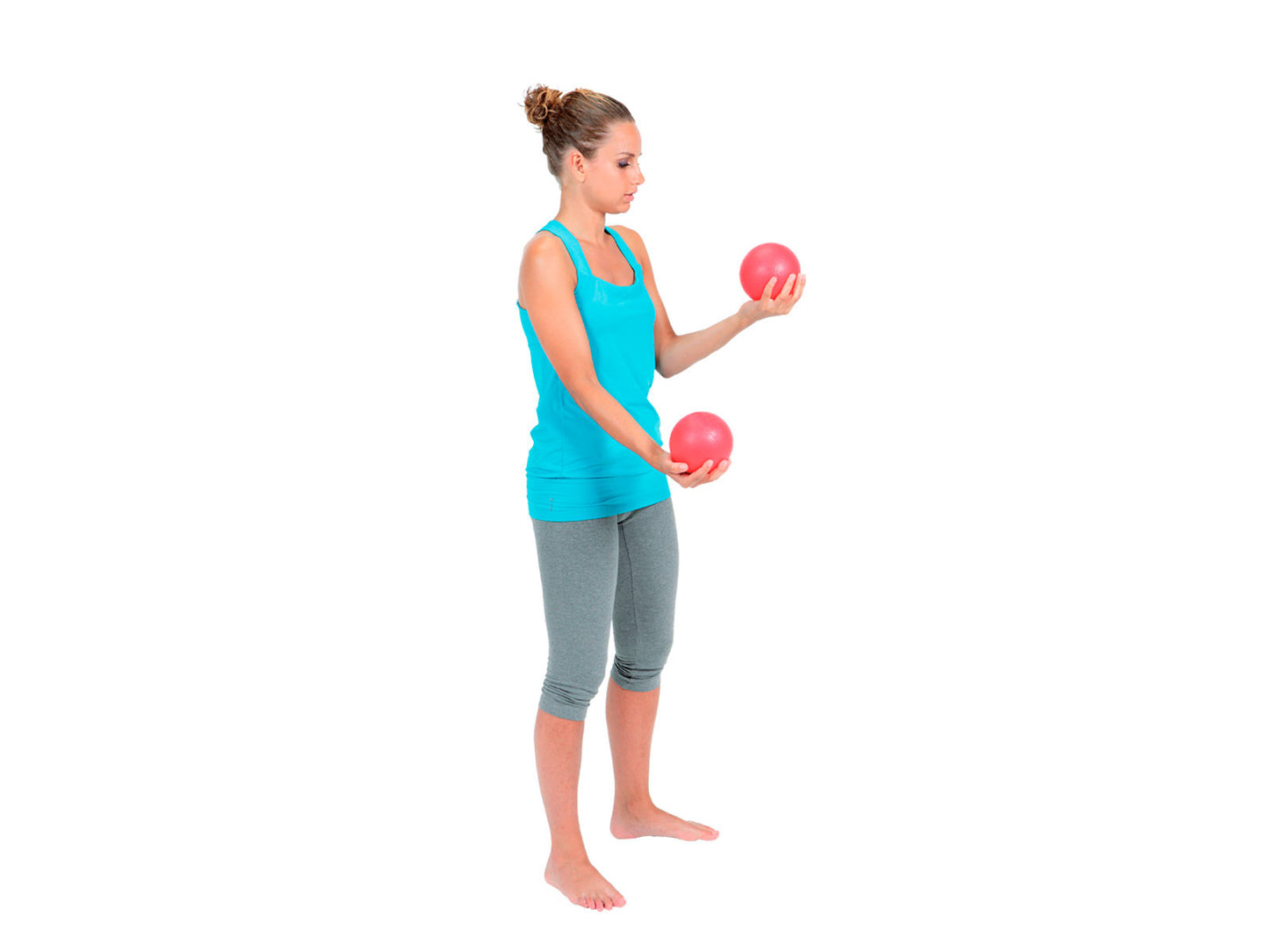 1kg Heavymed Ball (Red)