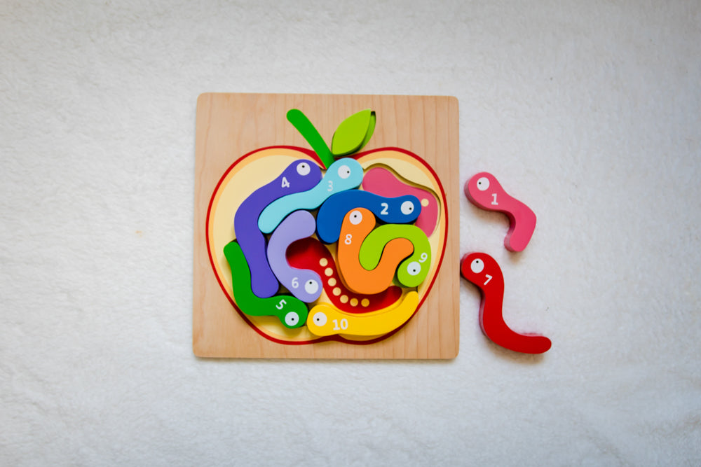 Worm Number Puzzle