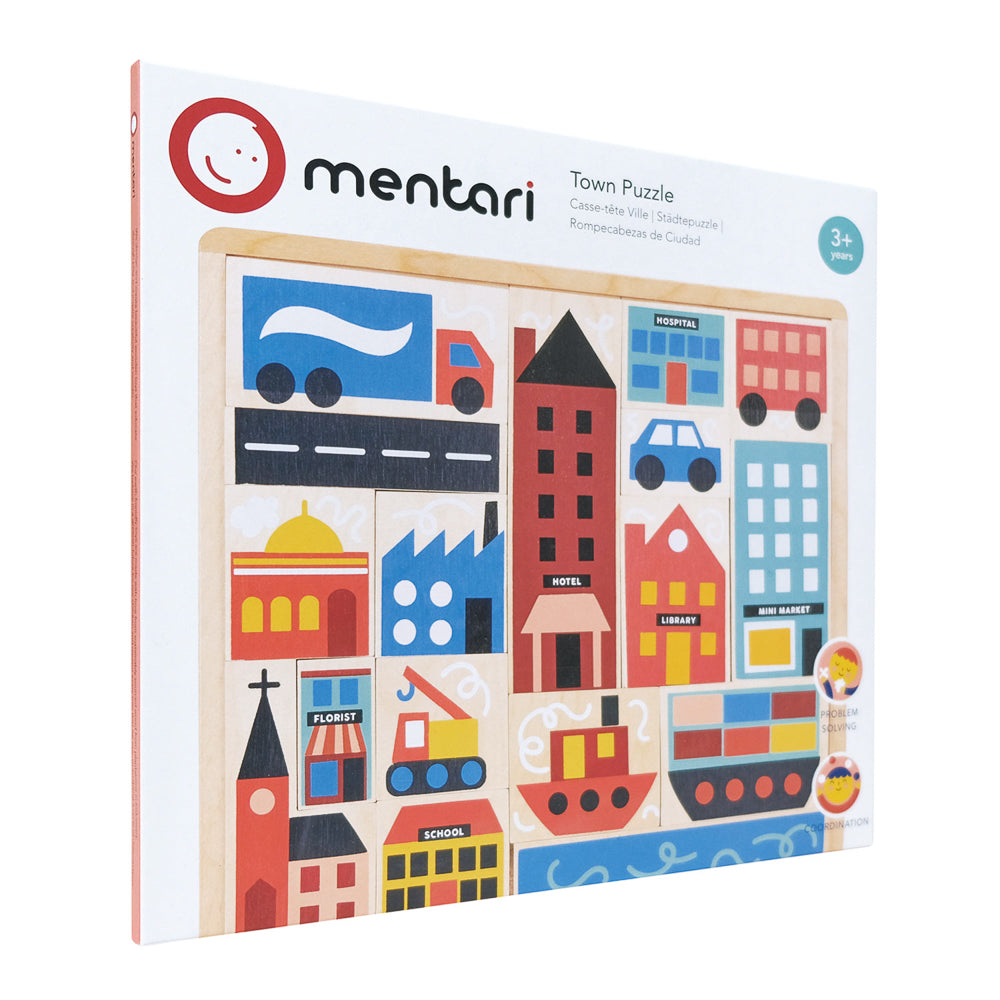 Town Puzzle - Mentari