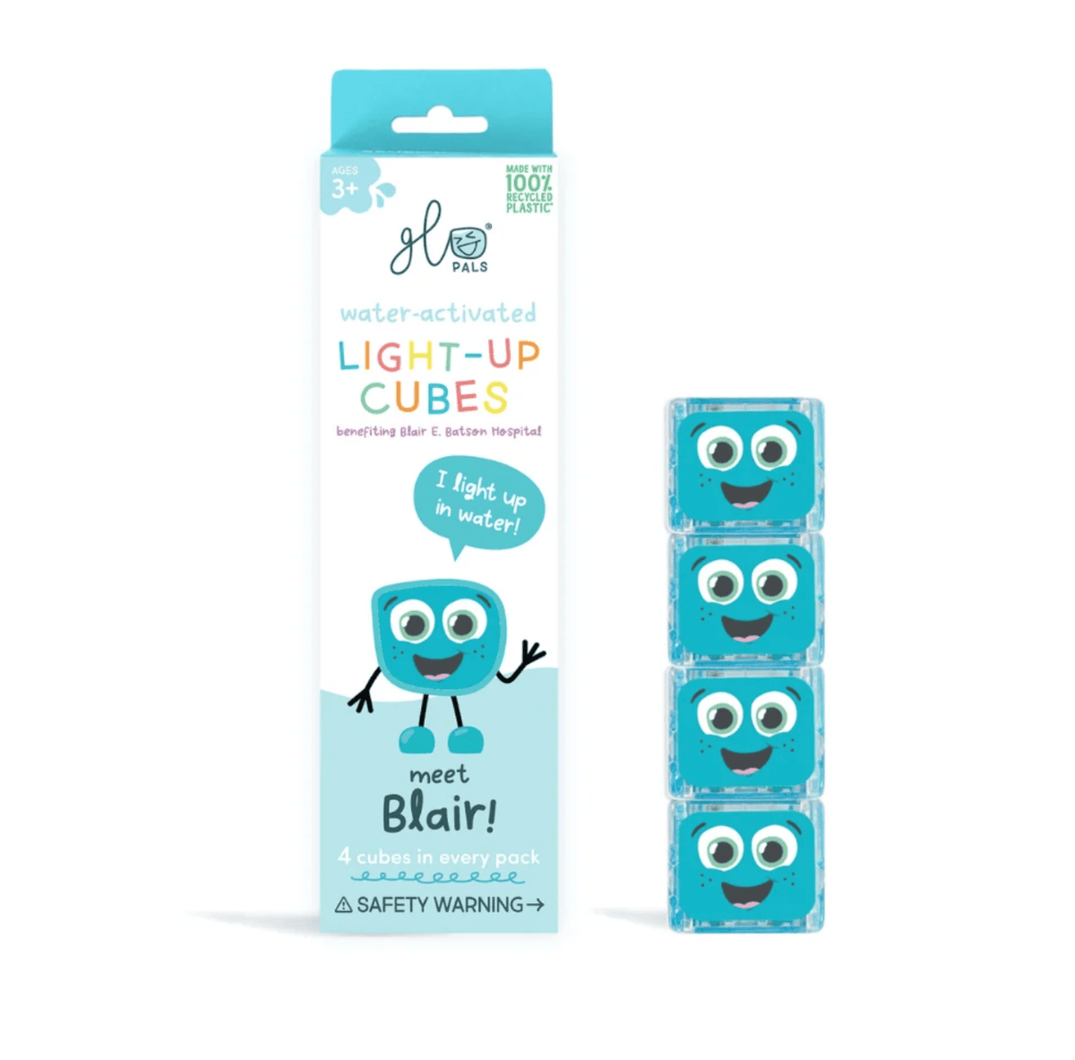 Glo Pal Light Up Cube Blair (Blue)