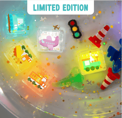 Limited Edition Light-Up Cubes, 6-Pack Auto Gift Set