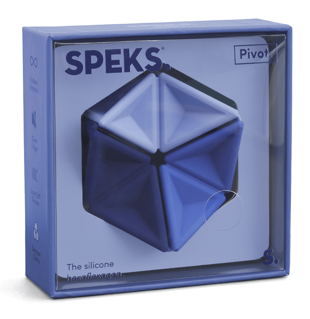 Speks Pivot Silicone Flexagon — Speks Pivot is a silent silicone flexagon designed for endless — OT recommended, Australia