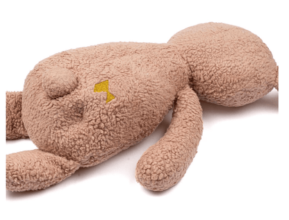 Fabelab Weighted Big Buddy Bunny Organic Cotton Plush Toy Newborn 44cm - Pink