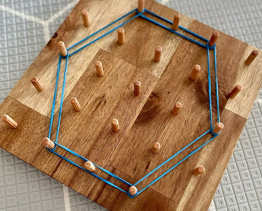 Wooden Geo Board