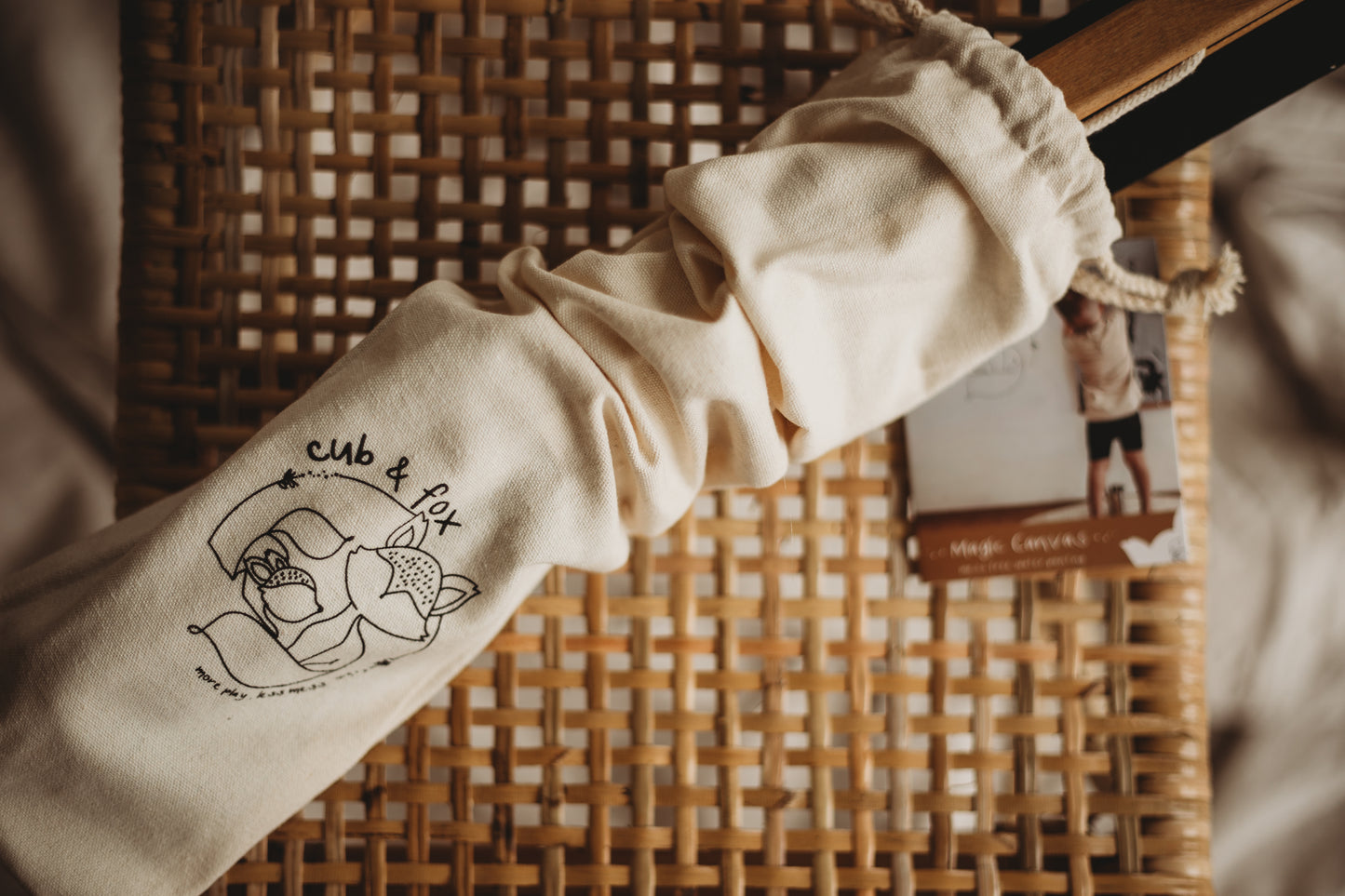 Cub & Fox Magic Canvas