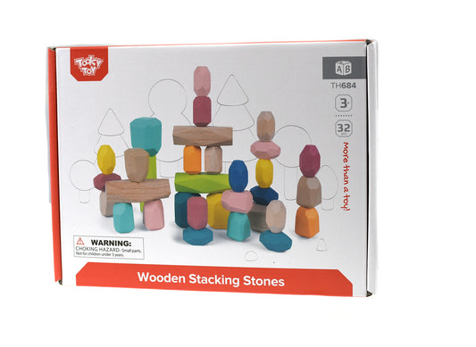 Wooden Stacking Stones