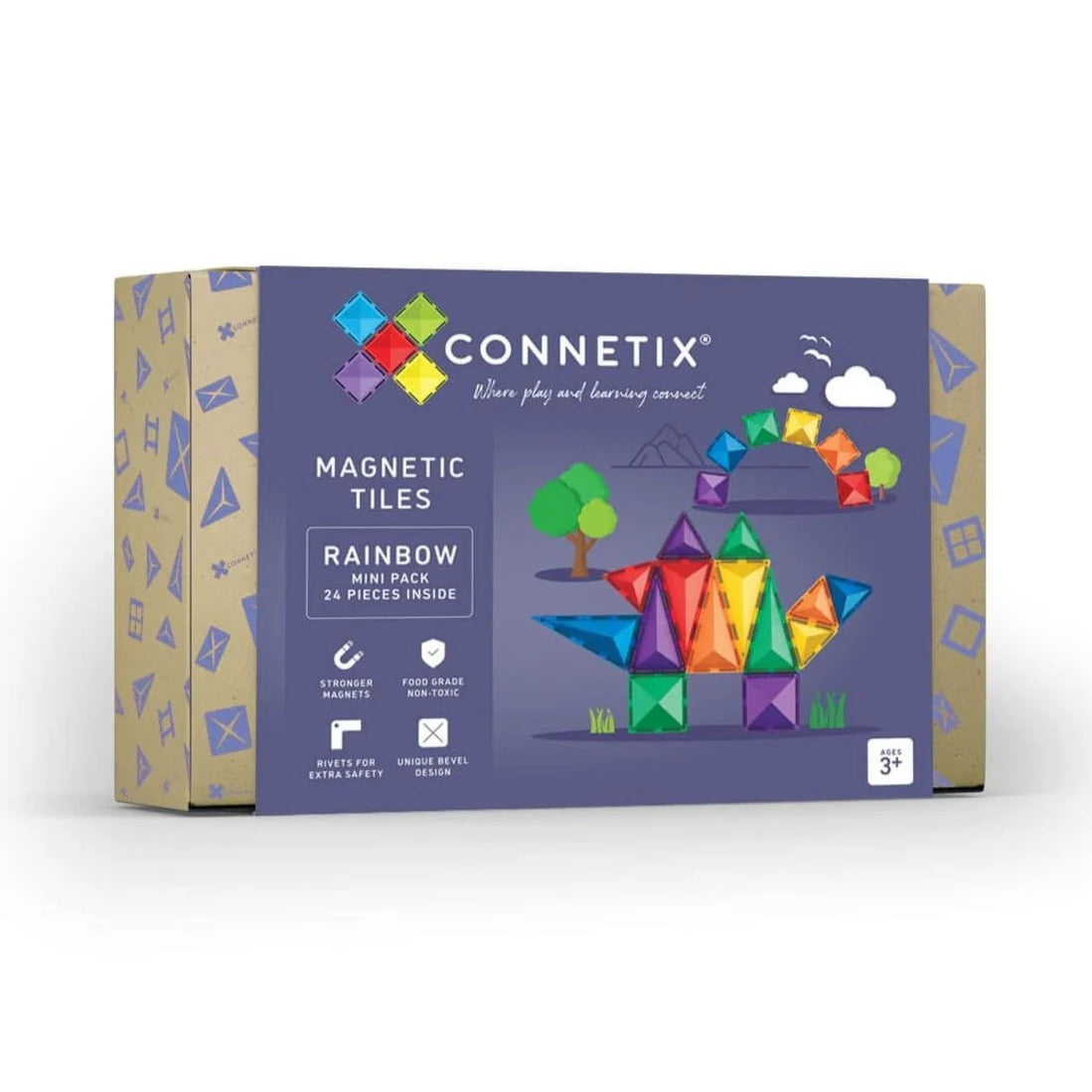 Connetix Rainbow 24 pieces