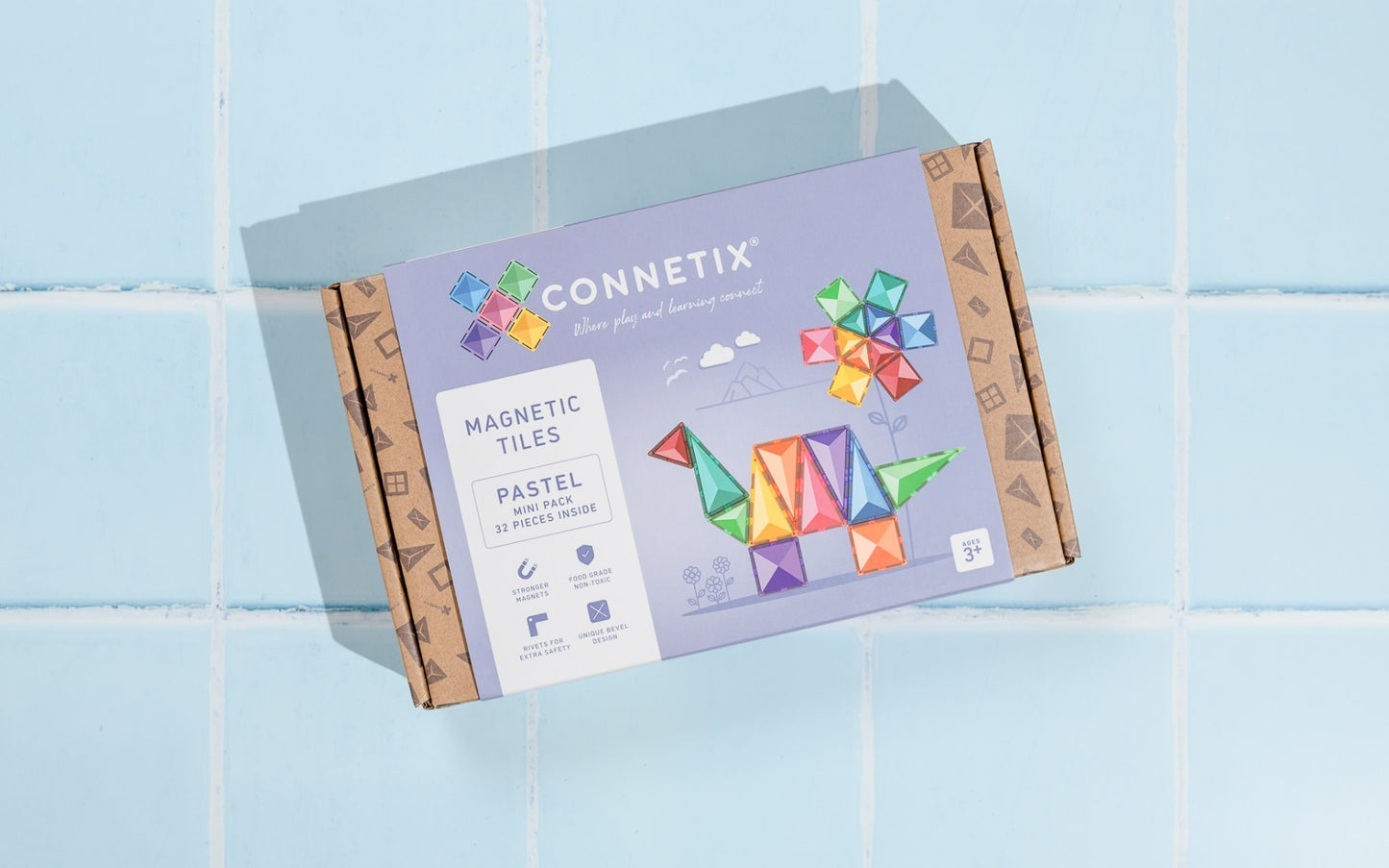 Connetix Pastel 32 piece