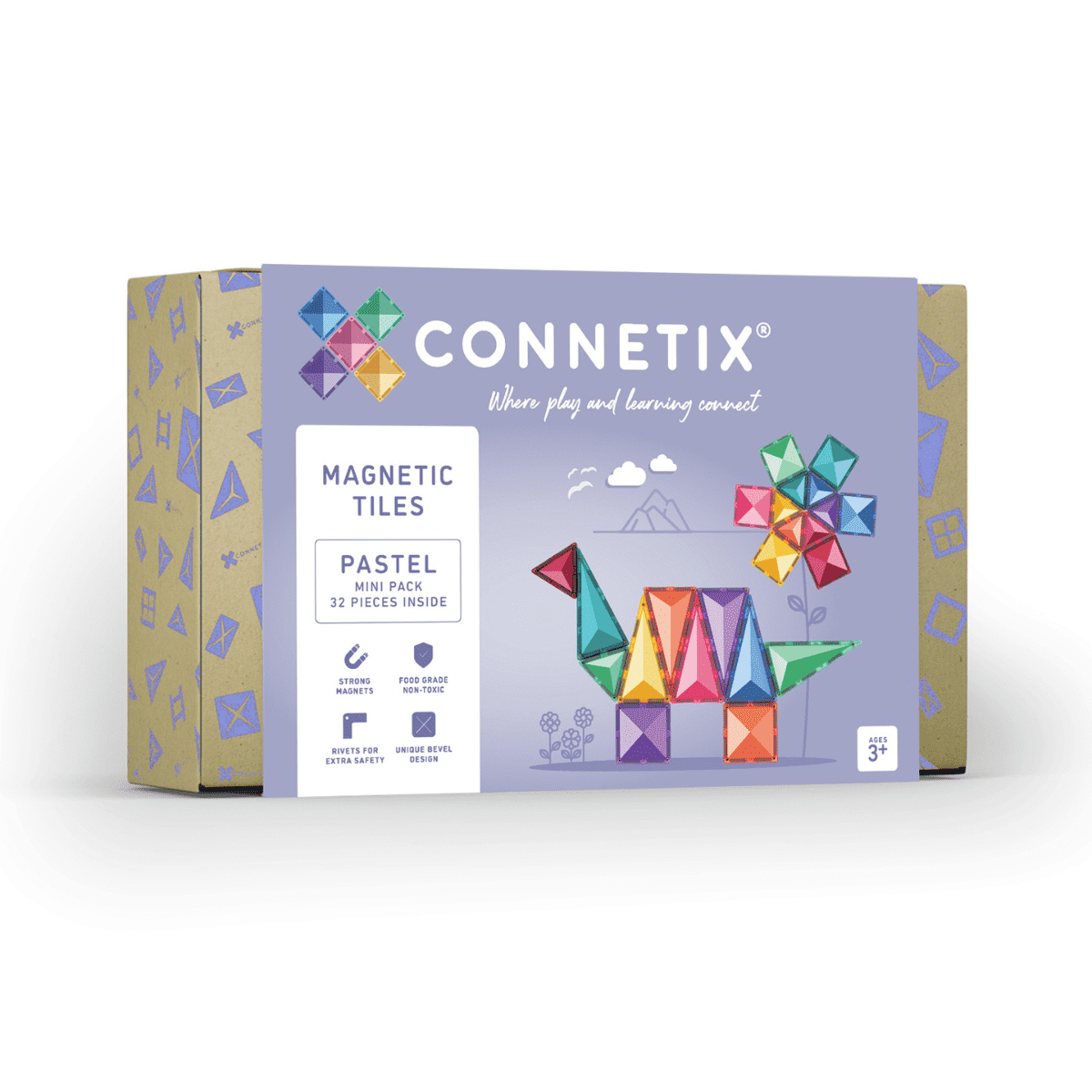 Connetix Pastel 32 piece