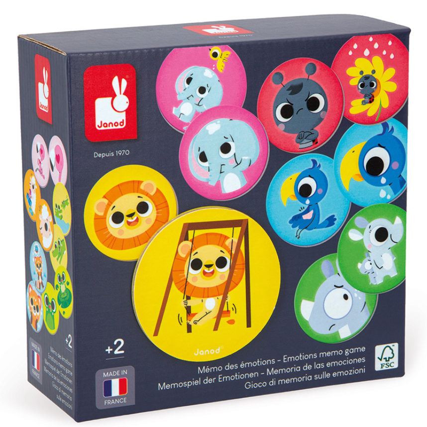 Emotions Memory Game Janod