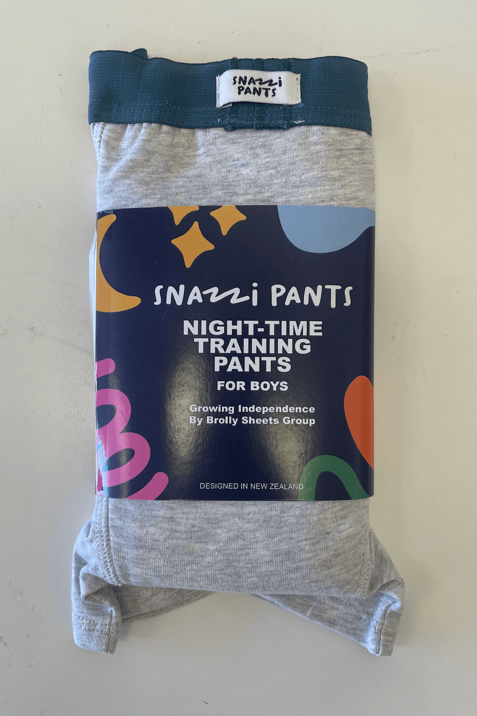 Snazzi Pants Night-time Training Pants — Brolly Sheets Night time training underwear for boys and girls — OT recommended, Australia