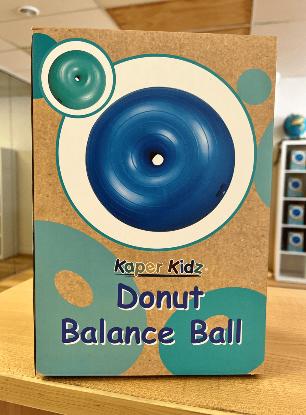 Donut Balance Ball — Kaper Kidz Donut Balance Ball. 50 x 30cm. Ages 3+. — OT recommended, Australia