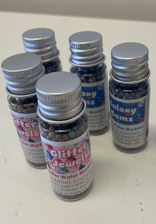 Glitter Water Marbles