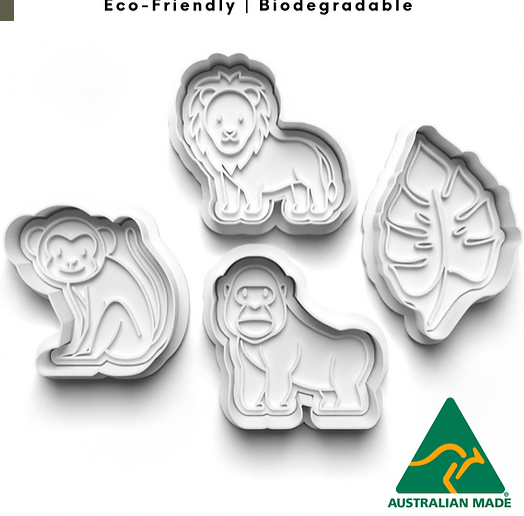 Natural Dough Cutter Set