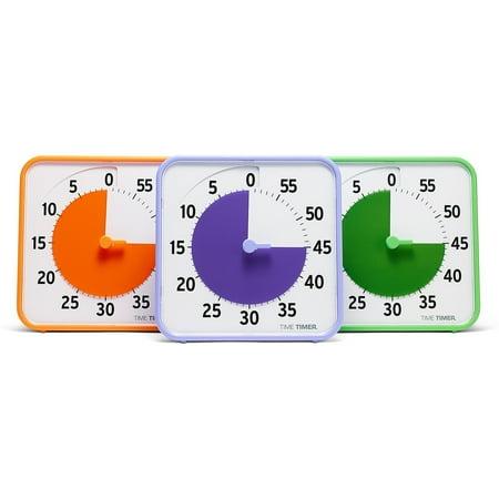 Time Timer Original 8 Learning Center Classroom Set Colors